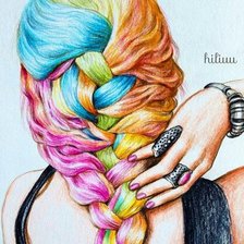 Схема вышивки «333»