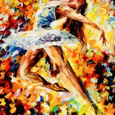 Схема вышивки «Балерина»