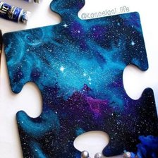 Схема вышивки «космос»