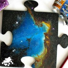 Схема вышивки «космос»