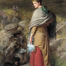 Схема вышивки «dame»