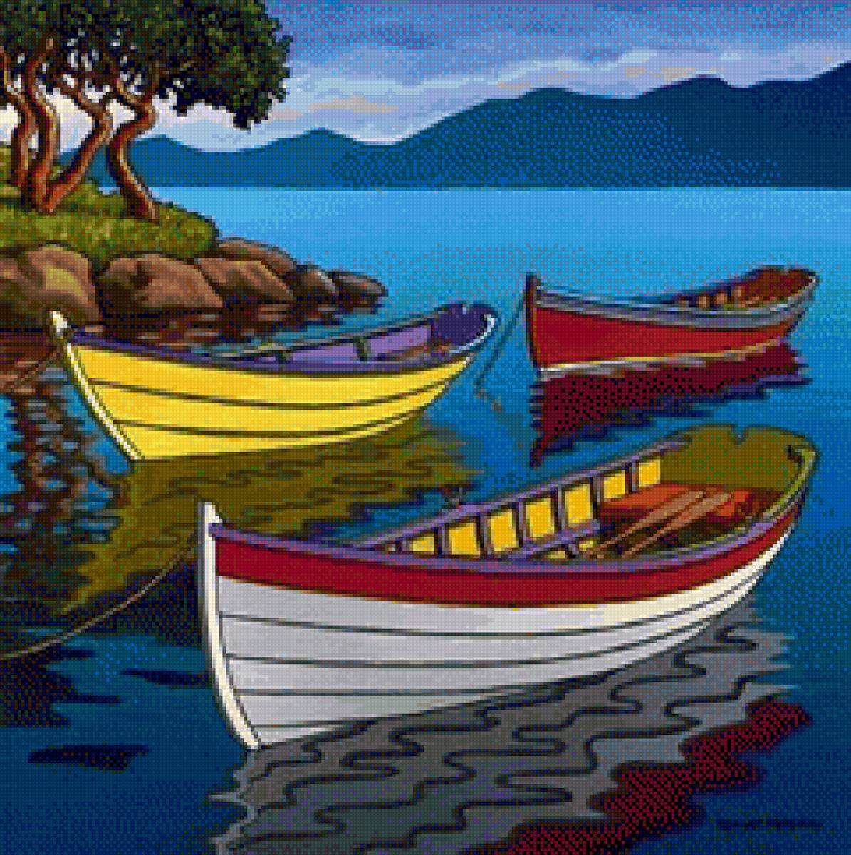 vaixells al llac - предпросмотр