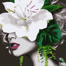 Схема вышивки «лилия люди»