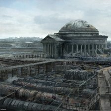 Схема вышивки «Fallout 3 Вашингтон»