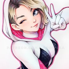 Схема вышивки «Создана по мотивам художника Азии Ладовска»