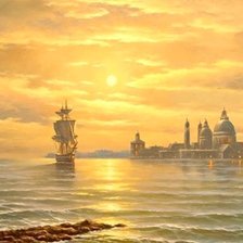 Схема вышивки «Пейзаж»