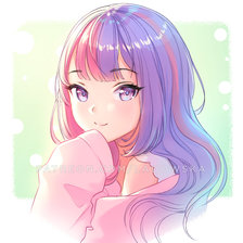 Схема вышивки «Создана по мотивам художника Азии Ладовска»