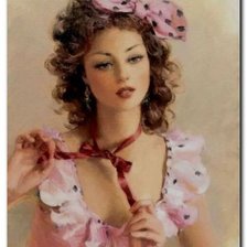 Схема вышивки «Кокетка (Константин Разумов)»