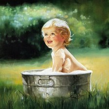 Схема вышивки «Счастливое детство»