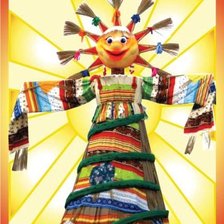 Схема вышивки «Масленица»