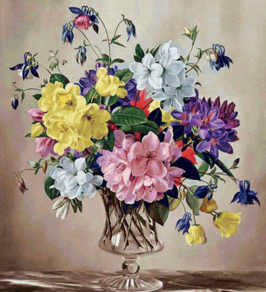 Boque de flores. - flores. - предпросмотр