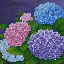 Схема вышивки «Цветы»