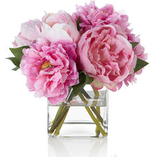 Схема вышивки «Розовые пионы»