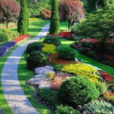 Схема вышивки «Сад»