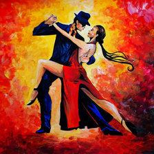 Схема вышивки «Танго»