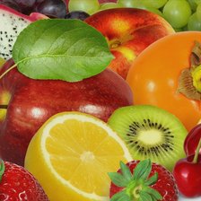 Схема вышивки «фрукты»