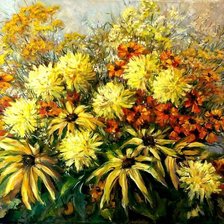 Схема вышивки «букет»