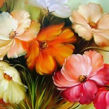 Схема вышивки «Цветы»