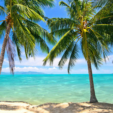 Схема вышивки «море»