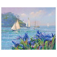 Схема вышивки «паруса 5»