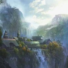 Схема вышивки «dolina rivendelu»