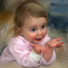 Схема вышивки «Мальчик,портрет»