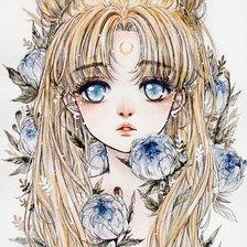 Схема вышивки «сейлор мун»