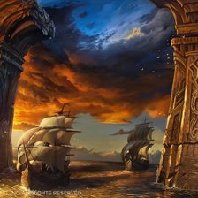 Схема вышивки «фэнтези»