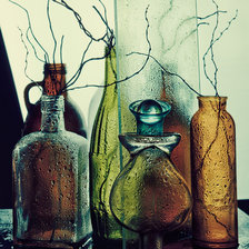 Схема вышивки «стекло»