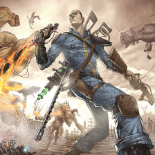 Схема вышивки «Fallout»