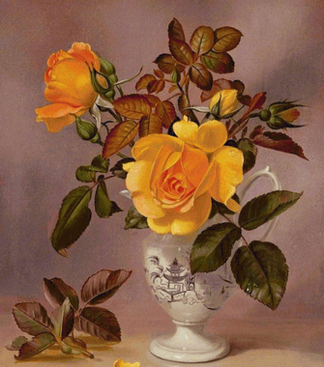 Boque de rosas amarelas. - flores.rosas. - предпросмотр