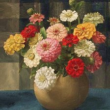 Схема вышивки «Boque de flores.»