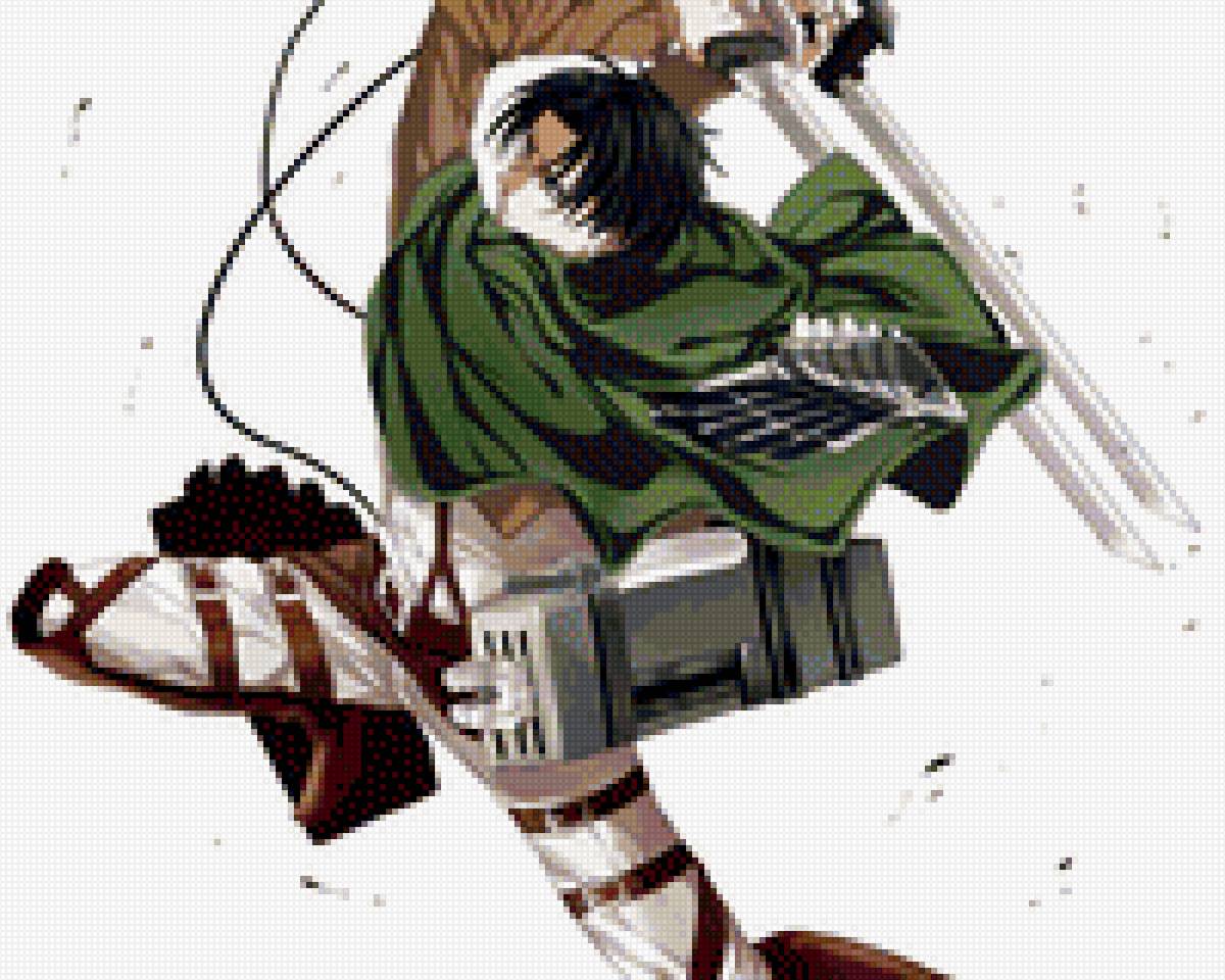 Леви Аккерман - атака титанов, леви, аниме - предпросмотр