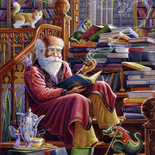 Схема вышивки «РЭНДАЛ СПЕНГЛЕР. ПРОФЕССОР»