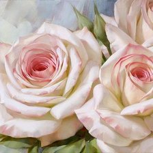 Схема вышивки «Розы»