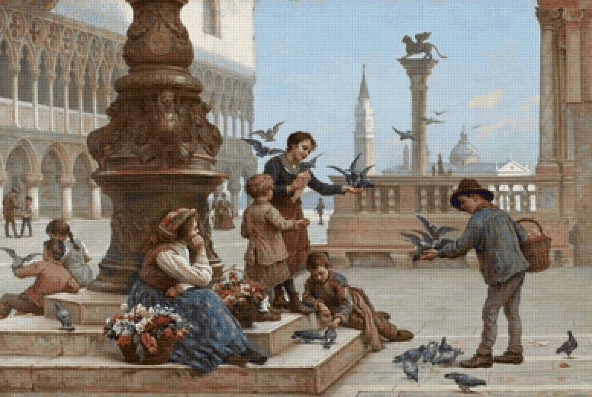 la plaza - personas - предпросмотр