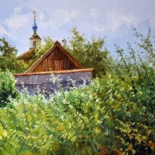 Схема вышивки «Родные места. Алексей Аникин»