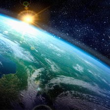 Схема вышивки «Земля»