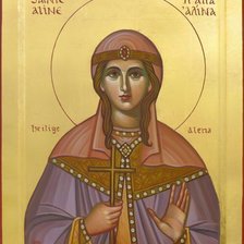 Схема вышивки «Святая Алина»