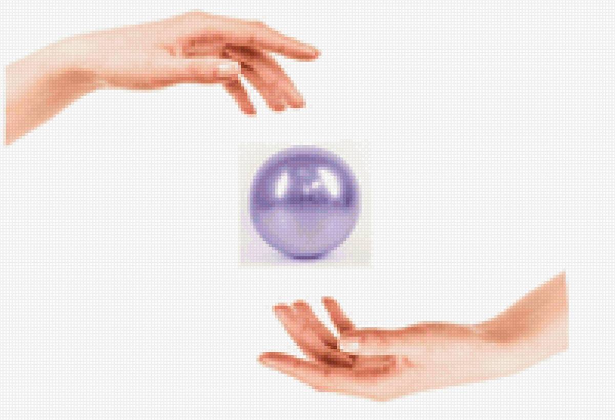 Жемчужина в руках - руки, жемчуг - предпросмотр