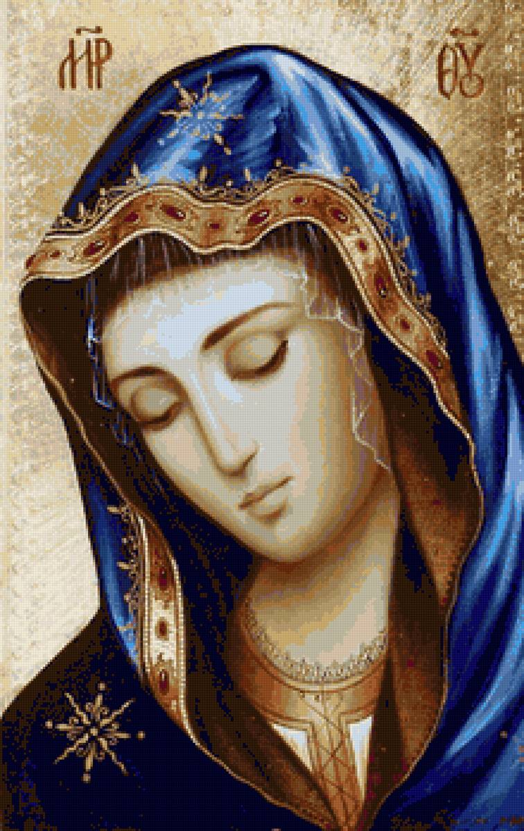 Maria in albastru - sf - предпросмотр