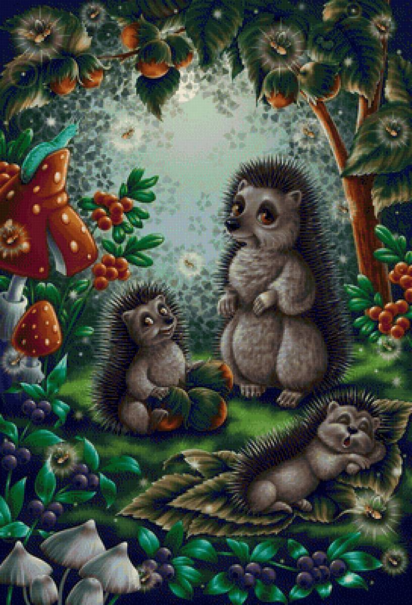 luciernagas - naturaleza - предпросмотр