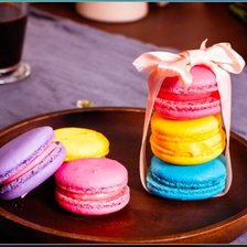 Схема вышивки «Макаруны.»