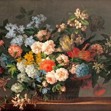 Схема вышивки «Букет»