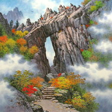 Схема вышивки «неизведаннное»