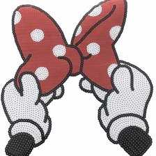 Схема вышивки «Микки»