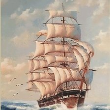 Схема вышивки «По волнам»