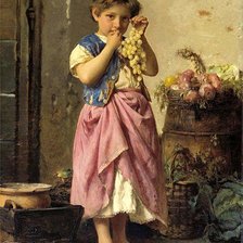 Схема вышивки «la niña»