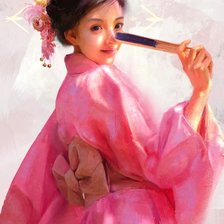 Схема вышивки «По мотивам художницы Менди Юргенс»