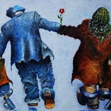 Схема вышивки «счастье»